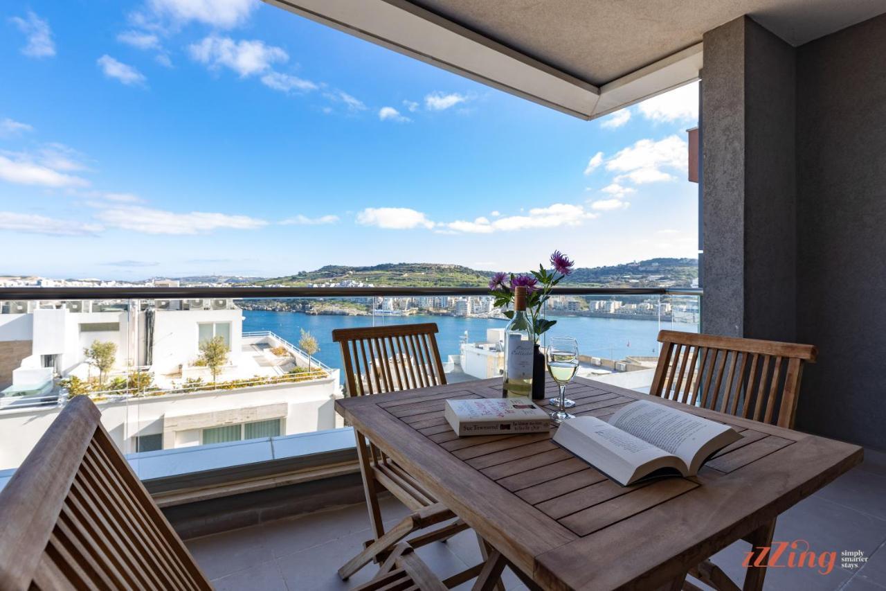 A Stunning Apartment With Spectacular Sea Views St. Paul's Bay Buitenkant foto