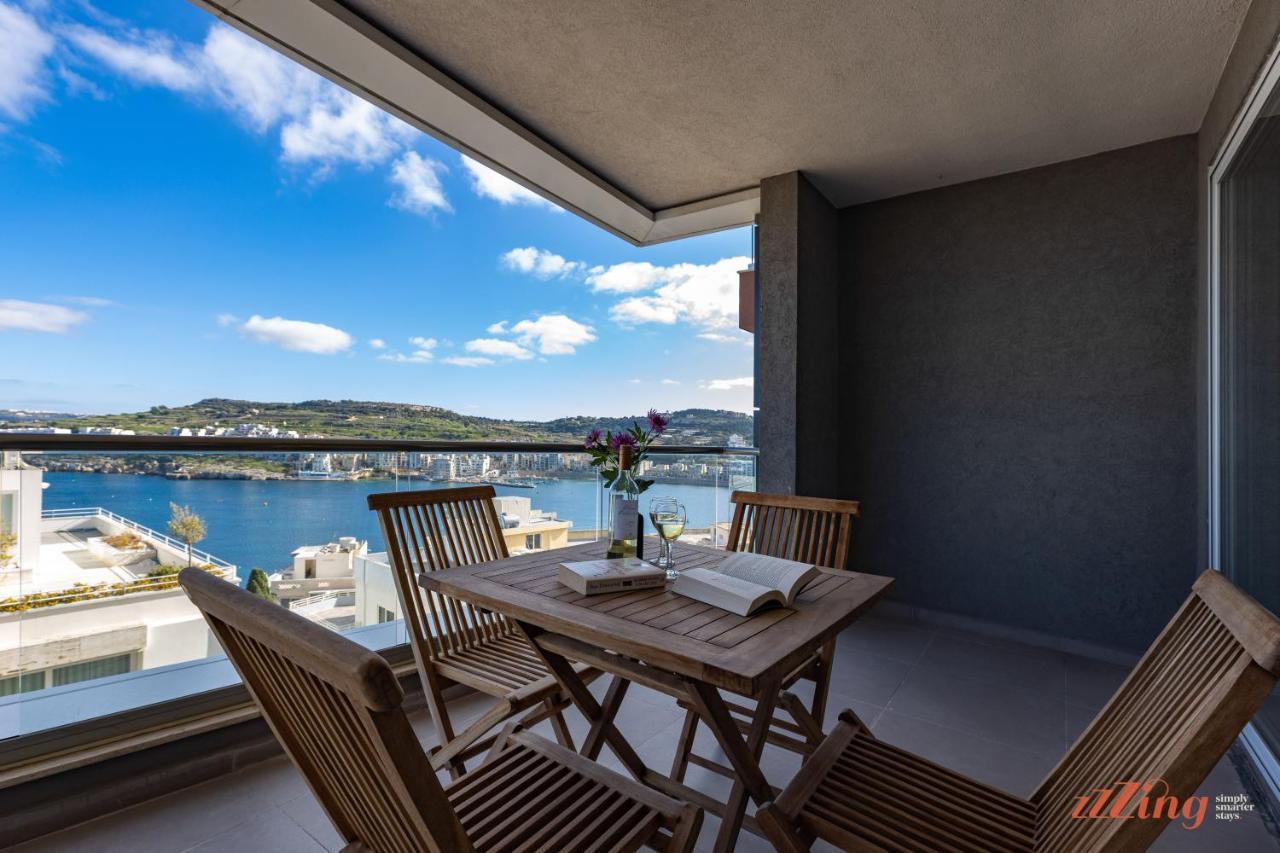 A Stunning Apartment With Spectacular Sea Views St. Paul's Bay Buitenkant foto
