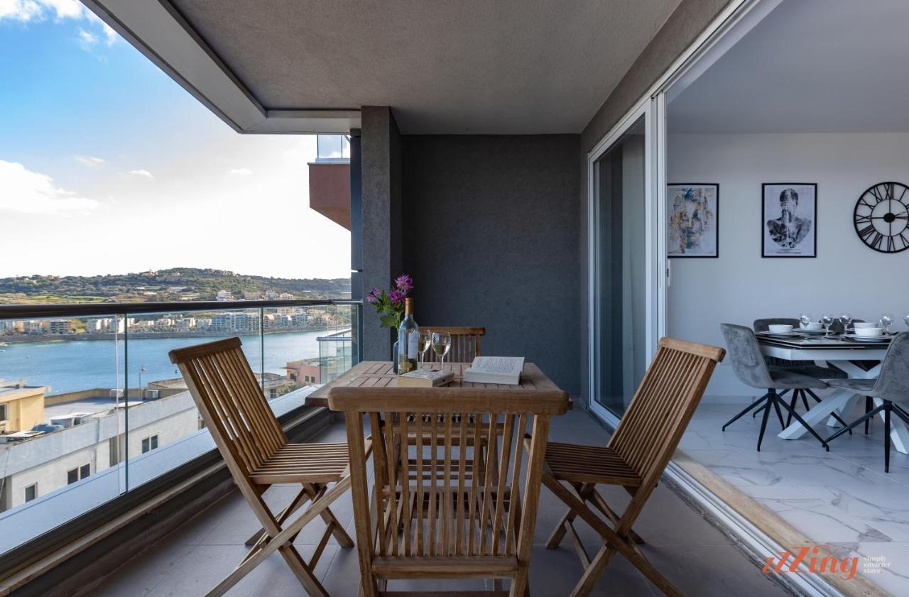A Stunning Apartment With Spectacular Sea Views St. Paul's Bay Buitenkant foto